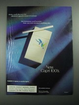 1987 Capri 100&#39;s Cigraettes Ad - Today You&#39;ll Discover - £14.46 GBP