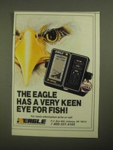 1987 Eagle Z-5000 Fish Finder Ad - Has a Very Keen Eye for Fish - £14.54 GBP