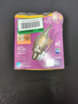 40W 3.3w LED light bulbs pack of 3 - £4.74 GBP