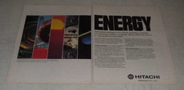 1987 Hitachi Energy Technologies Ad - £14.54 GBP