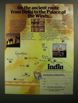 1987 India Tourist Office Ad - On the Ancient Route From Delhi - £13.91 GBP