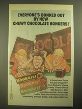 1987 Nabisco Bonkers! Chewy Candy Ad - Everyone&#39;s Bonked Out - £14.78 GBP