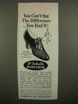 1964 Dr. Scholl&#39;s Shoes Style 3100B Ad - The Difference - £14.78 GBP