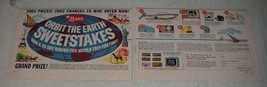 1964 Mars Candy Bars Ad - Milky Way, Snickers, Forever Yours, Coconut Chocolate - $18.49