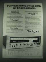 1975 Panasonic Technics SA-5150 Receiver Ad - Give You All This - £14.78 GBP