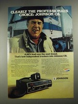 1977 Johnson CB Radio Ad - The Professional&#39;s Choice - £13.82 GBP