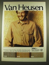 1979 Van Heusen Leisure Shirts Ad - £14.54 GBP