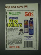 1986 Blue Lustre Flea Killer Ad - Save a Little Scratch - £14.65 GBP
