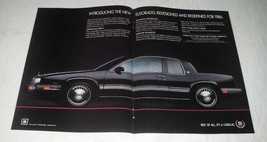 1986 Cadillac Eldorado Car Ad - Redesigned and Redefined - $18.49