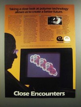 1986 Celanese LCP Liquid Crystal Polymer Ad - Taking A Close Look - £14.76 GBP