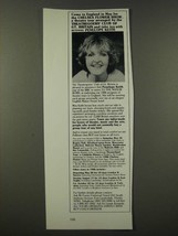 1986 Chelsea Flower Show Ad - Penelope Keith - $18.49