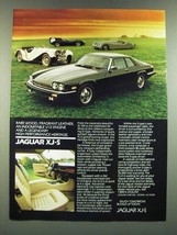 1986 Jaguar XJ-S Car Ad - Rare Wood, Fragrant Leather - £14.30 GBP