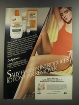 1986 Sally Hansen Lotion or Body Hair Crme Remover Ad - £14.61 GBP