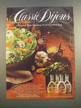 1986 Wish-Bone Dressing Ad - Classic Dijons - £14.54 GBP