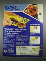 1987 An-Tech Apollo Applicator Ad - End Torn Ears - $18.49