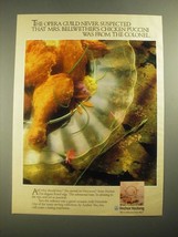 1987 Anchor Hocking Moments Dishes Ad - The Opera Guild - £14.48 GBP