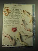 1987 Candie&#39;s Shoes Ad - My Micro Mini and Sexy High Heels - £14.73 GBP