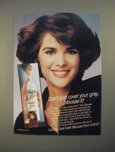 1987 Clairol Loving Care Color Mousse Ad - Don't Just Cover Your Gray - $18.49