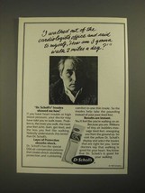 1987 Dr. Scholl&#39;s Insoles Ad - I Walked Out of the Cardiologist&#39;s Office - £14.78 GBP