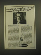 1987 Dr. Scholl&#39;s Insoles Ad - 20 Extra Lbs Around My Waist - £14.54 GBP