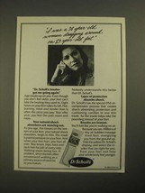 1987 Dr. Scholl's Insoles Ad - 38 Year-Old Dragging Around on 83 Year-Old Feet - $18.49