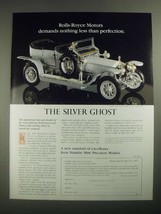 1987 Franklin Mint Precision Models Ad - 1907 Rolls-Royce Silver Ghost - £14.53 GBP