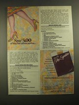 1987 Hanes Fitting Pretty Silky Signature Pantyhose Ad - $18.49