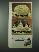 1987 Hershey&#39;s Syrup Ad - Very Good. Very Very Good - £14.54 GBP
