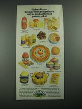 1987 Hickory Farms Ad - Only As Good As The Food You Run Out Of - £14.76 GBP