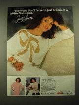 1987 Kmart Jaclyn Smith Holiday Collection Ad - A White Christmas - £14.78 GBP