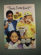 1987 M&amp;M&#39;s Candies Ad - Thanks Easter Bunny - £14.78 GBP