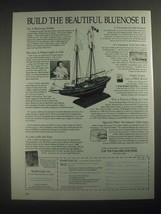 1987 Model Expo Bluenose II Model Ad - $18.49