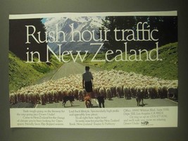 1987 New Zealand Tourism Ad - Rush Hour Traffic - £14.54 GBP