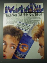 1987 Ogilvie Styling Spritz Ad - Teach Your Old Hair New Tricks - £14.45 GBP