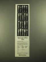 1987 Oneida Stainless Spoons Ad - Special Offer - £14.61 GBP