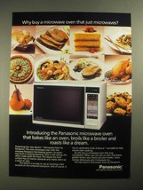 1987 Panasonic Gemini Microwave Ad - Why Buy A Oven That Just Microwaves - $18.49