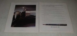 1987 Parker Duofold Centennial Pen Ad - 1925 Hispano Suiza car - £13.82 GBP