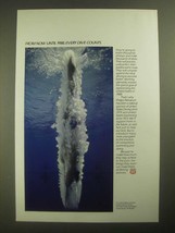 1987 Phillips 66 Petroleum Ad - Every Dive Counts - £14.53 GBP