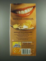 1987 Ralston Sun Flakes Cereal Ad - How to Trick a Sweet Tooth - £14.45 GBP