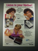 1987 Sears AT&amp;T Ad - Trimline Table/Wall Telephone, Cordless Telephone 4400 - £14.54 GBP