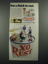 1987 True Value Tru-Test X-O Rust Paint Ad - Put a Finish to Rust - £14.78 GBP