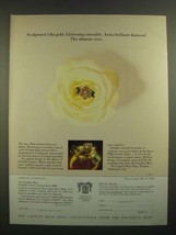 1988 The Franklin Mint Coppini Rose Ring Ad - The Ultimate Rose - $18.49