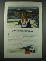 1948 GM General Motors Diesel Locomotive Ad - See America First Class - $18.49