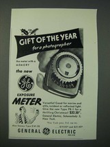 1948 General Electric DW-58 Exposure Meter Ad - Gift of The Year - $18.49