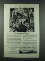 1949 National Life Insurance Company Ad - Mr. Stoddard&#39;s Madness - £14.50 GBP