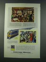 1949 GM General Motors Electro-Motive Locomotive Ad - Chicago &amp; Eastern ... - $18.49
