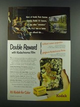 1949 Kodak Kodachrome Film Ad - Users are Offered This - $18.49