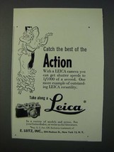 1949 Leica Camera Ad - Catch the Best of the Action - £14.72 GBP