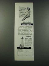 1949 Mississippi Tourism Ad - Wish You Were Here - £14.55 GBP