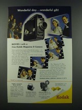 1949 Kodak Cine-Kodak Magazine 8 Camera Ad - Wonderful Day Wonderful Gift - £14.56 GBP